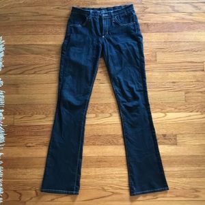 James Jeans dry aged denim stretch mini boot 28